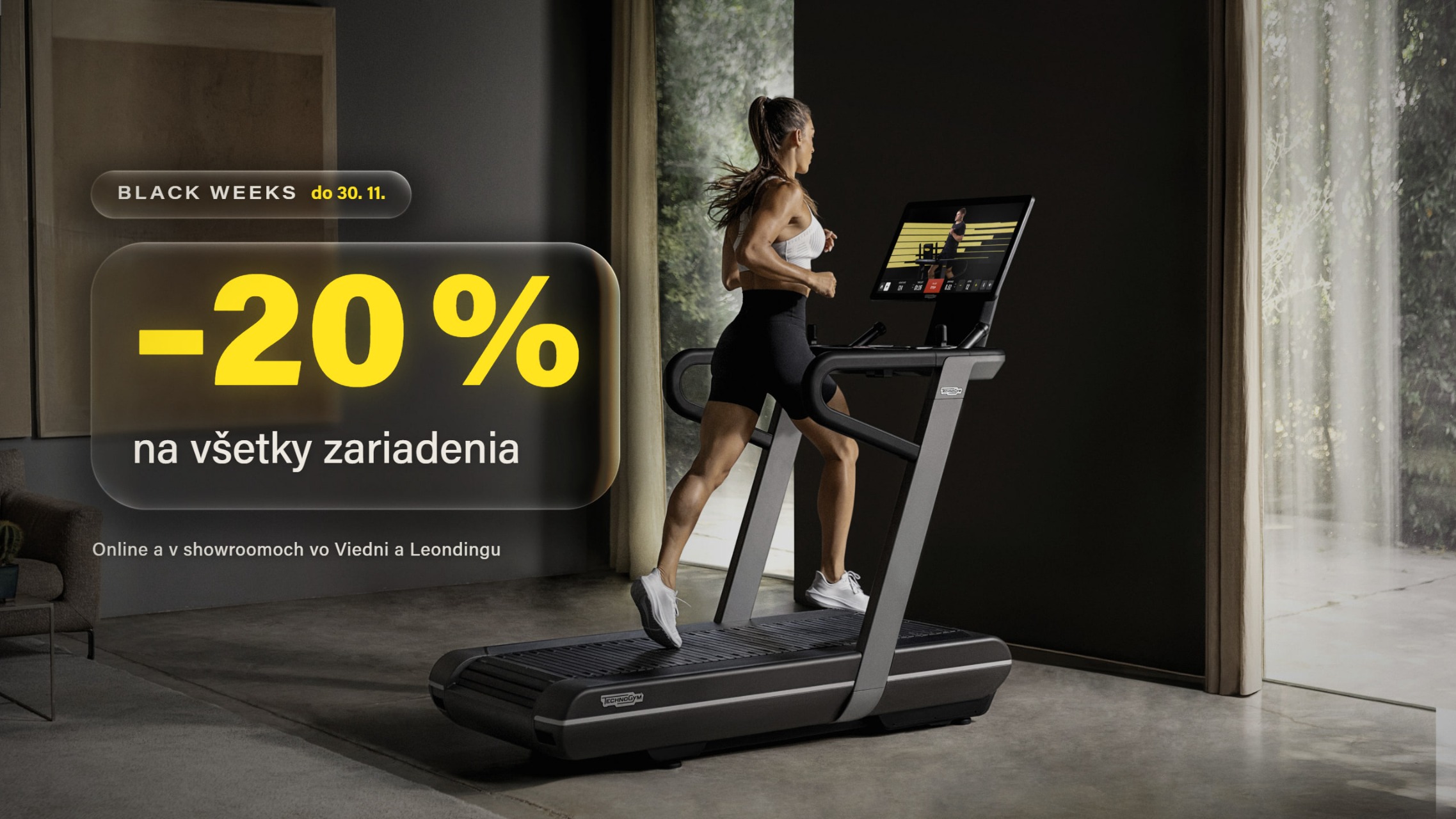 Black Weeks do 30. 11.: zľava 20 % na celý sortiment, online aj v showroomoch vo Viedni a v Leondingu