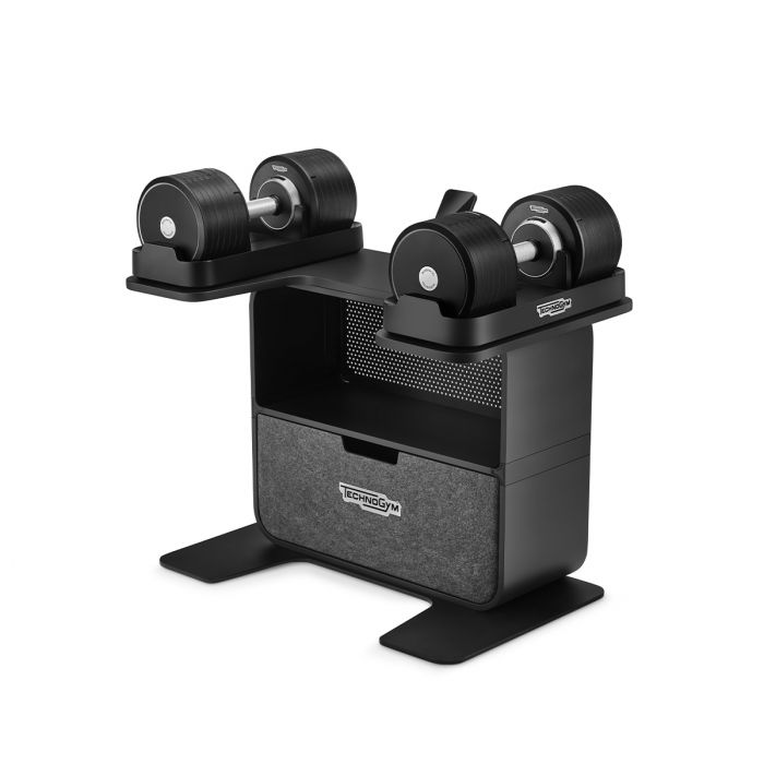 Technogym Connected Dumbbells + Rack